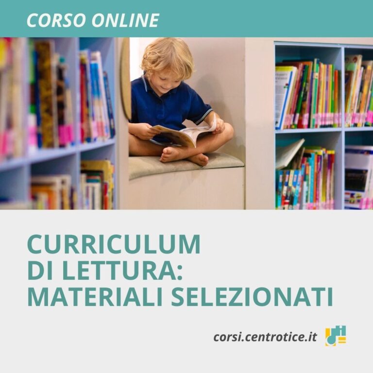 Curriculum di Lettura: Materiali selezionati