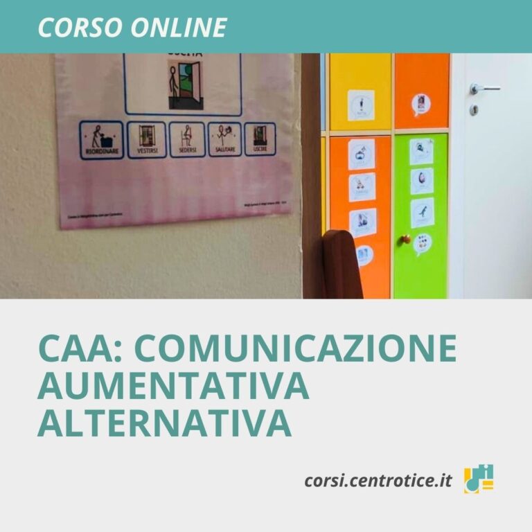Corso sulla Comunicazione Aumentativa Alternativa a scuola